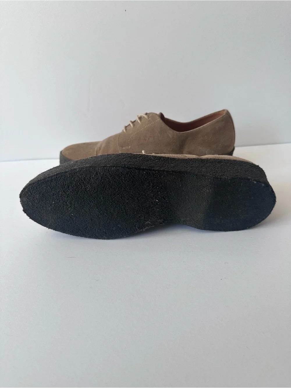 Oliver Spencer Taupe Suede Chukka Boots - Taupe